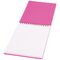 Блокнот А5 60л. на гребне OfficeSpace "Neon", розовая пластиковая обложка