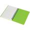 Записная книжка А6 60л., на гребне OfficeSpace "Neon", салатовая пластиковая обложка