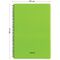 Тетрадь 60л. А4 клетка на гребне OfficeSpace "Neon", пластиковая обложка, салатовая