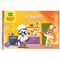 Альбом для рисования 40л., А4, на гребне Мульти-Пульти "Приключения Енота", 120г/м2, с раскраской