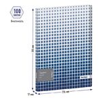 Папка с пружинным скоросшивателем Berlingo "Squares", 17мм, 600мкм, с внутр. карманом, с рисунком