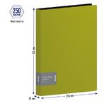 Папка на 2 кольцах Berlingo "Color Zone", 35мм, 1000мкм, салатовая