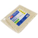 Тряпка для мытья пола OfficeClean, неткол, белая, трехслойная, 120г/м2, 60*80см, индивид. упаковка