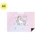 Магнитный планер расписание уроков с маркером А4 ArtSpace "Пиши-Стирай. Unicorn"