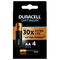Батарейки КОМПЛЕКТ 4 шт., DURACELL Optimum, AA (LR6, 15А), х30 мощность, алкалиновые, пальчиковые, 5014061