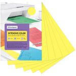 Бумага цветная OfficeSpace "Intensive Color", А4, 80г/м², 100л., (желтый)