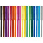 Фломастеры ArtSpace "Милые зверушки", 18цв., смываемые, картон, европодвес