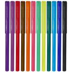 Фломастеры ArtSpace "Кот-сластена", 12цв., смываемые, картон, европодвес