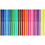 Фломастеры ArtSpace "Кот-сластена", 24цв., смываемые, картон, европодвес