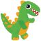 Игрушка из фетра Мульти-Пульти "Динозаврик"