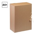 Короб архивный с завязками OfficeSpace разборный, без покрытия, 150мм, клапан МГК, до 1400л