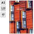 Бизнес-блокнот А5, 120л., OfficeSpace "Архитектура. Art object", глянцевая ламинация