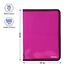 Папка пластиковая А4 на молнии, 500мкм, розовая