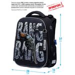 Ранец Berlingo Expert "Bang Bang" 37*28*16см, 2 отделения, 2 кармана, анатомическая спинка