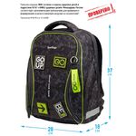 Ранец Berlingo Nova "Be free" 37*28*18см, 2 отделения, 2 кармана, анатомическая спинка