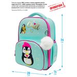 Ранец Berlingo Profi "Penguin" 36*28*14см, 2 отделения, 4 кармана, анатомическая спинка