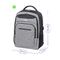 Рюкзак Berlingo City "Strict grey" 42*29*17см, 2 отделения, 3 кармана, отделение для ноутбука, USB разъем, эргономическая спинка