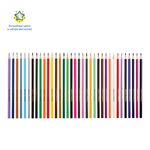 Карандаши цветные Мульти-Пульти "Енот в космосе", 36цв., трехгран., заточен., европодвес