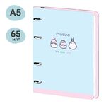 Тетрадь на кольцах А5, 120л., MESHU "Sweet mono", картон, матовая ламинация, выборочный УФ-лак