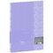 Папка на 2 кольцах Berlingo "Starlight S", 24мм, 600мкм, фиолетовая, D-кольца, с внутр. карманом, с рисунком