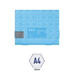 Папка на резинке, 12 отделений Berlingo "Starlight S" А4, 230*335*35мм, 700мкм,голубая, c рисунком