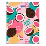 Дневник 5-11 класс 48 л., твердый, BRAUBERG, глянцевая ламинация, с подсказом, "Кокосы", 106396