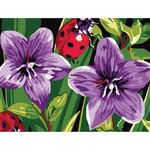 Картина по номерам 15х20 см, ЮНЛАНДИЯ "Божья коровка", на подрамнике, акрил, кисти, 662503