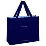 Пакет подарочный 23*18*10см MESHU "Indigo Hills", отд. фольгой, выб. лак, матовая ламинация