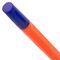 Ручка шариковая масляная STAFF "Basic OBP-679", СИНЯЯ, корпус оранжевый, узел 1 мм, линия письма 0,7 мм, 142679