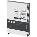 Ежедневник недатированный, А5, 136л., кожзам, Berlingo "Tech it", черный срез, с рисунком