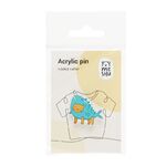 Значок акриловый MESHU "Juicy cats", прямая УФ-печать, 3,2*2,7см