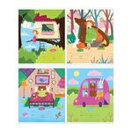 Тетрадь 24л., линия MESHU "The beasts of the forest"