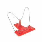 Подставка для книг ПЧЕЛКА, Gold", пластик/металл, ассорти, отделение для ручки, европодвес, ПО-04