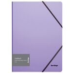 Папка на резинке Berlingo "Instinct" А4, 600мкм, лаванда