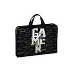 Папка с ручками 1 отделение, А4 Berlingo "Play the game", 340*245*40мм, пластик, на молнии