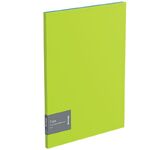 Папка с 10 вкладышами Berlingo "Fuze", 9мм, 600мкм, салатовая