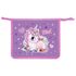 Папка для тетрадей ПИФАГОР А5, 1 отделение, пластик, на молнии, "Happy Unicorn", 271495