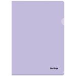 Папка-уголок Berlingo "Instinct", А4, 180мкм, лаванда