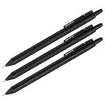 Карандаш механический Berlingo "Doubleblack" 0,5мм, с ластиком, ассорти