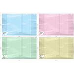 Обложка 225*355 для дневников в тв. переплете и учебников младших классов, ArtSpace, цветная, с закладкой, ПЭ 200мкм, ШК