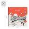 Скетчбук для акварели 20л., 250*250 ArtSpace "Countries", на гребне, 180г/м2