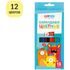 Карандаши цветные ArtSpace "Монстрики", 12цв., заточен., картон, европодвес