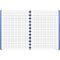 Бизнес-тетрадь А4+, 80л., Berlingo "Eclipse", клетка, на кольцах, с возм. замены блока, 80г/м2, пластик. (полифом) обложка, линейка-заклад., бирюзовая