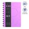 Бизнес-тетрадь А4+, 80л., Berlingo "Eclipse", клетка, на кольцах, с возм. замены блока, 80г/м2, пластик. (полифом) обложка, линейка-закладка, фиолетов