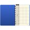 Бизнес-тетрадь В5+, 80л., Berlingo "Eclipse", клетка, на кольцах, с возм. замены блока, 80г/м2, пластик. (полифом) обложка, линейка-заклад., бирюзовая