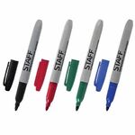 Маркеры перманентные STAFF EVERYDAY PM-233, НАБОР 4 ЦВЕТА, круглый наконечник 2,5 мм, 151237