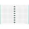 Бизнес-тетрадь А5+, 80л., Berlingo "Eclipse", клетка, на кольцах, с возм. замены блока, 80г/м2, пластик. (полифом) обложка, линейка-закладка, серая