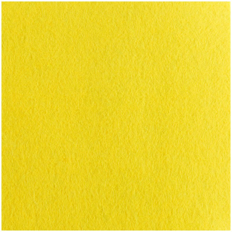 Фетр ArtSpace 50*70см, 2мм, желтый, в рулоне