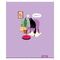 Тетрадь 48л., А5, линия ArtSpace "Рисунки. Funny cat"