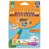 Карандаши цветные утолщенные BIC "Kids Evolution Triangle", 12 цветов, пластиковые, трехгранные, картонная упаковка, 8297356